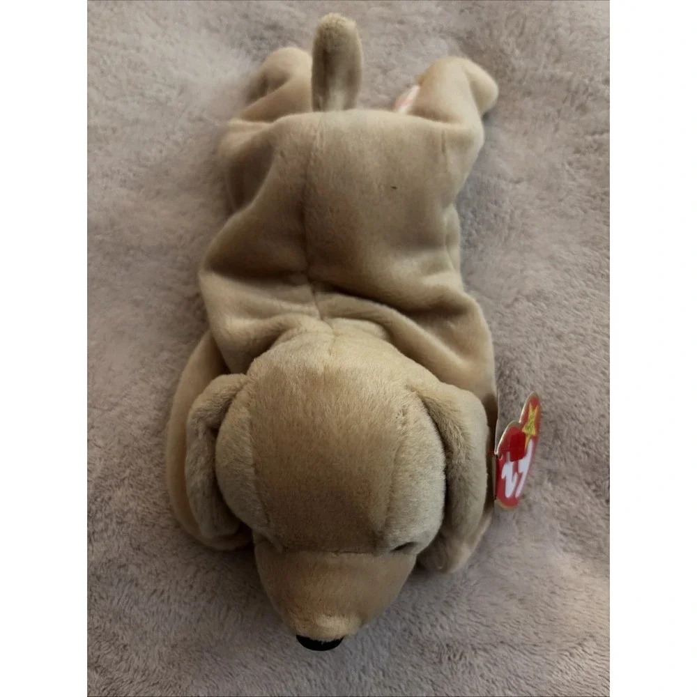 Ty Original Beanie Babies FETCH The Dog Plush Toy With Tags